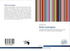 Copertina di Peter Lewington