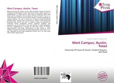 Portada del libro de West Campus, Austin, Texas