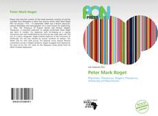 Capa do livro de Peter Mark Roget 