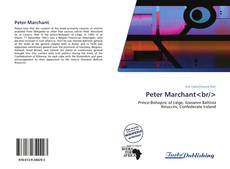 Capa do livro de Peter Marchant 