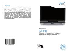 Buchcover von Tvnorge