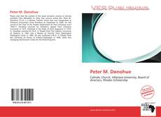 Portada del libro de Peter M. Donohue