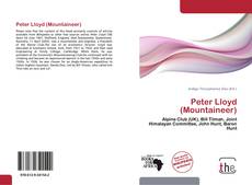 Capa do livro de Peter Lloyd (Mountaineer) 