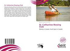 Capa do livro de St. Catharines Rowing Club 