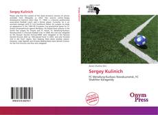 Portada del libro de Sergey Kulinich