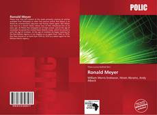 Portada del libro de Ronald Meyer