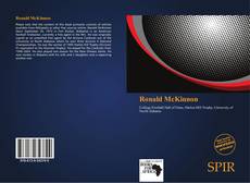 Capa do livro de Ronald McKinnon 