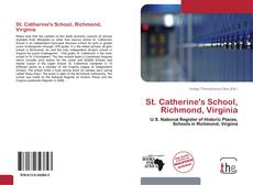 Capa do livro de St. Catherine's School, Richmond, Virginia 