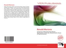 Capa do livro de Ronald Mariano 