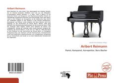 Capa do livro de Aribert Reimann 