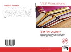 Capa do livro de Point Park University 