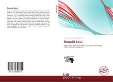 Bookcover of Ronald Loui