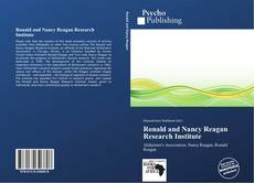 Buchcover von Ronald and Nancy Reagan Research Institute