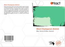 Bookcover of West Champaran district