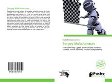 Capa do livro de Sergey Mokshantsev 