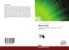 Couverture de Ronin Arts