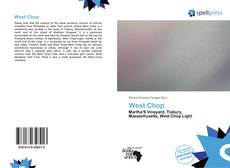 Portada del libro de West Chop