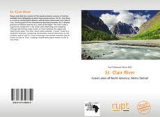 Buchcover von St. Clair River