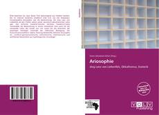 Ariosophie kitap kapağı