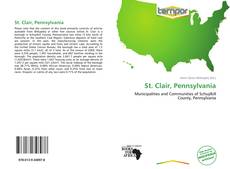 Portada del libro de St. Clair, Pennsylvania