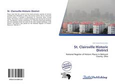 Capa do livro de St. Clairsville Historic District 