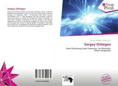 Bookcover of Sergey Ozhegov