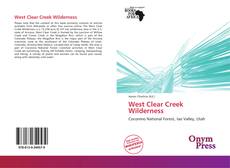 Bookcover of West Clear Creek Wilderness