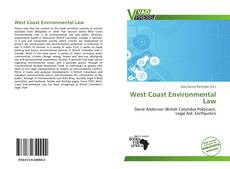 Couverture de West Coast Environmental Law