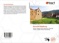 Buchcover von Korzeń Rządowy