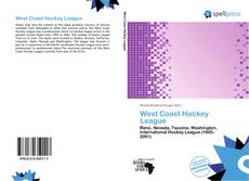 Bookcover of West Coast Hockey League