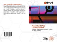 Bookcover of Peter Lloyd (ABC Correspondent)