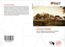 Bookcover of Leszczyn Księży