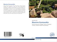 Couverture de Błomino Gumowskie