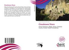 Capa do livro de Cieszkowo Stare 