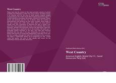 West Country kitap kapağı
