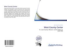 Capa do livro de West County Center 