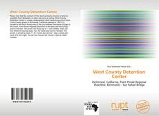 Capa do livro de West County Detention Center 