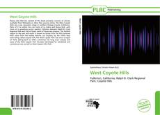 Bookcover of West Coyote Hills