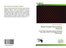 Bookcover of West Credit Secondary School