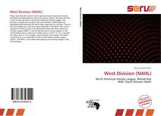 West Division (NAHL)的封面