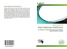 Bookcover of Peter Robinson (Politician)