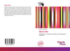 Portada del libro de West Ella