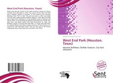 Capa do livro de West End Park (Houston, Texas) 