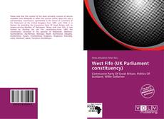 Capa do livro de West Fife (UK Parliament constituency) 