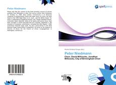 Bookcover of Peter Niedmann