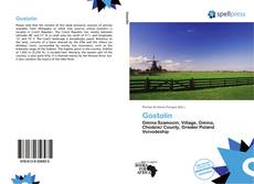 Portada del libro de Gostolin