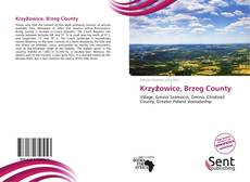 Capa do livro de Krzyżowice, Brzeg County 