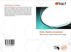 Bookcover of Peter Martin (cricketer)