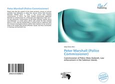 Portada del libro de Peter Marshall (Police Commissioner)