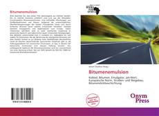 Bookcover of Bitumenemulsion